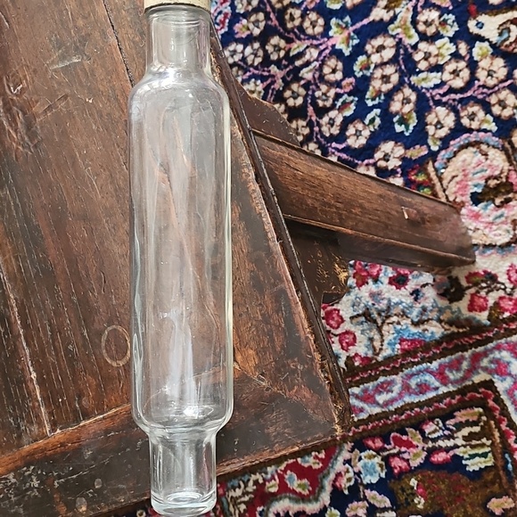 Roll-Rite Glass Vintage Rolling Pin - Picture 2 of 2
